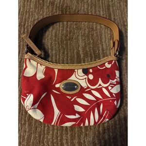 Tommy Hilfiger Floral Hobo‎ Bag Canvas Purse Handbag Designer
